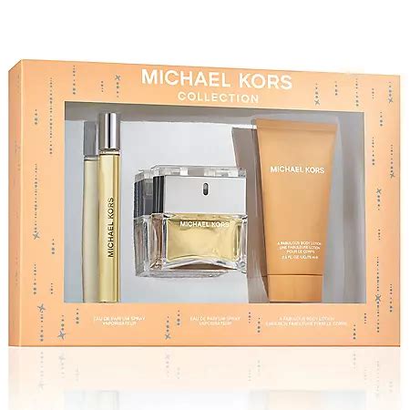 michael kors signature women's fragrance 3 piece gift set|Michael Kors jasmine gift set.